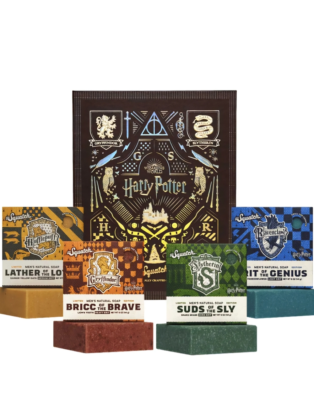 Harry Potter House Crest Natural Soap Gift Set - Multi-Color